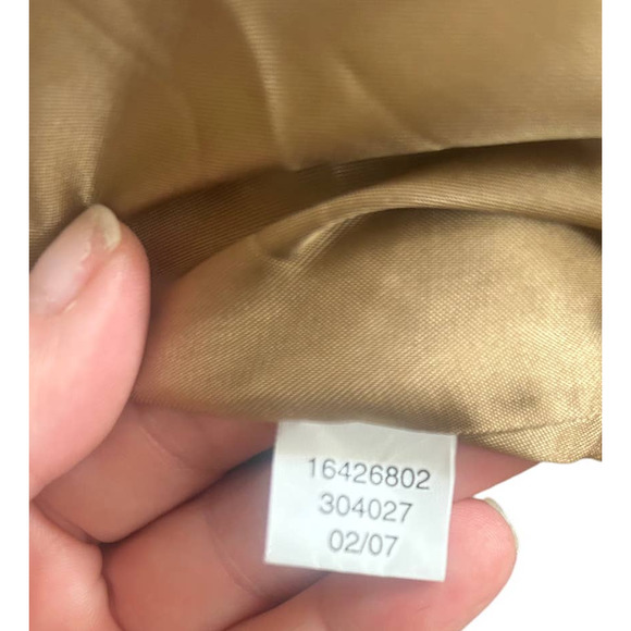 GAP Wool Blend Classic Double Breasted Camel/Tan Peacoat Women’s M - Picture 8 of 9